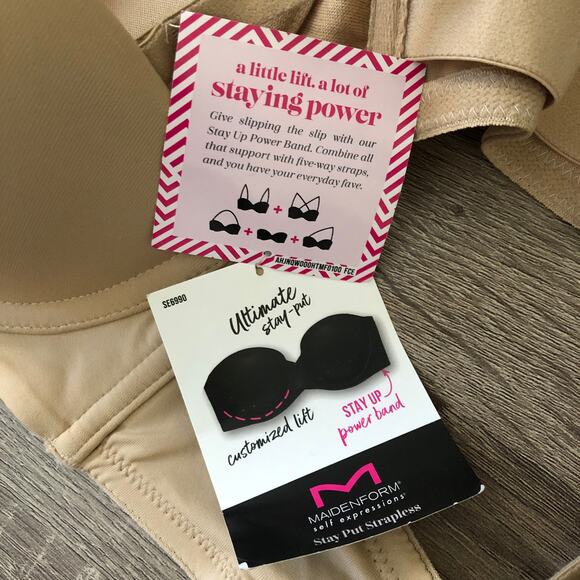 Maidenform Bra The Pick Me Up size 34A NWT - Picture 7 of 8